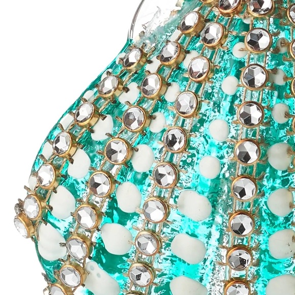 Macy’s Holiday Lane Seaside Scallop Christmas Glass Ornament 4” - Picture 5 of 5